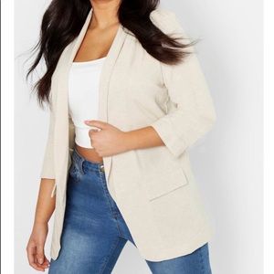 Boohoo blazer- NWOT